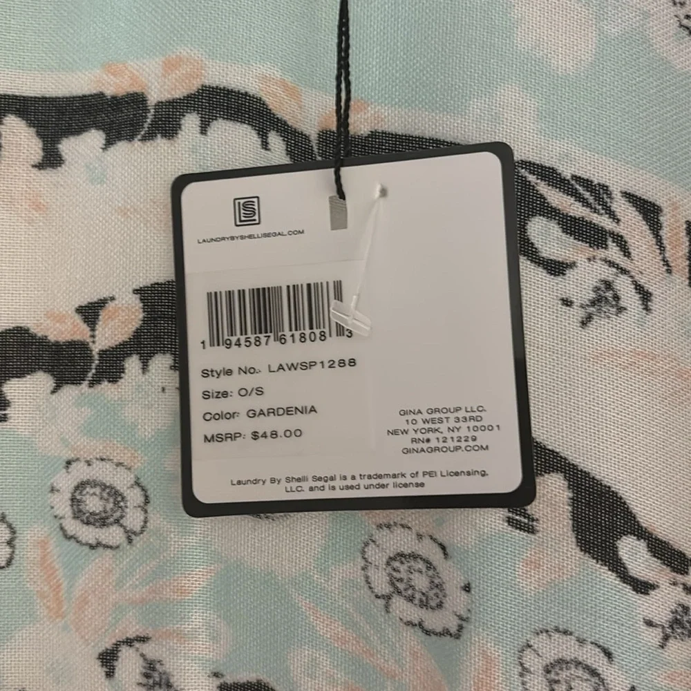 Laundry By Shelli Segal Floral Kimono Cover Up - Picture 4 of 5